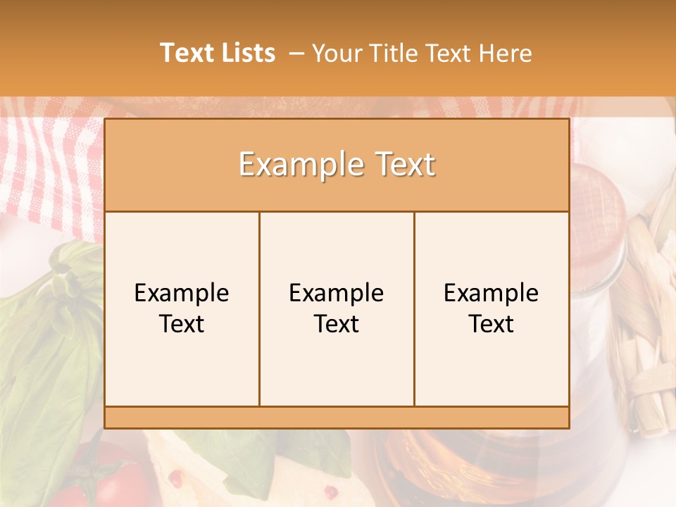 Nutririon Bread Cuisine PowerPoint Template