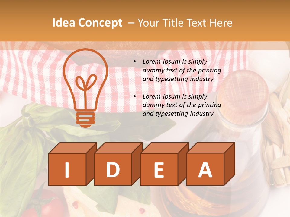 Nutririon Bread Cuisine PowerPoint Template