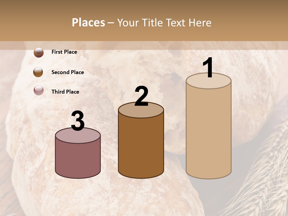 Backen Biologisch Brot PowerPoint Template