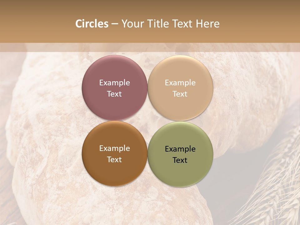 Backen Biologisch Brot PowerPoint Template