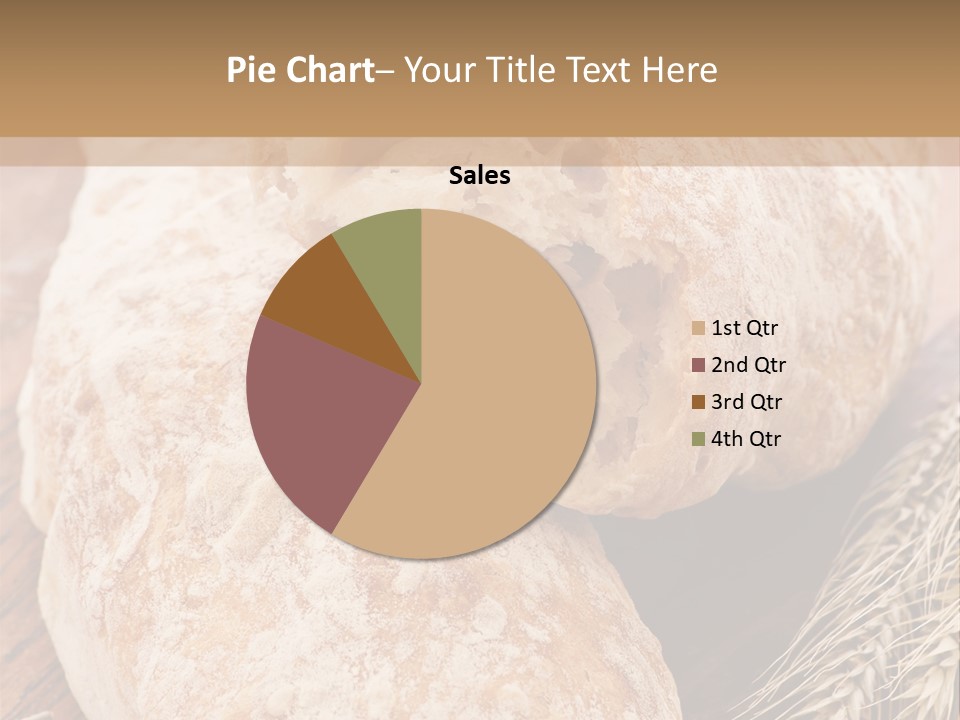 Backen Biologisch Brot PowerPoint Template