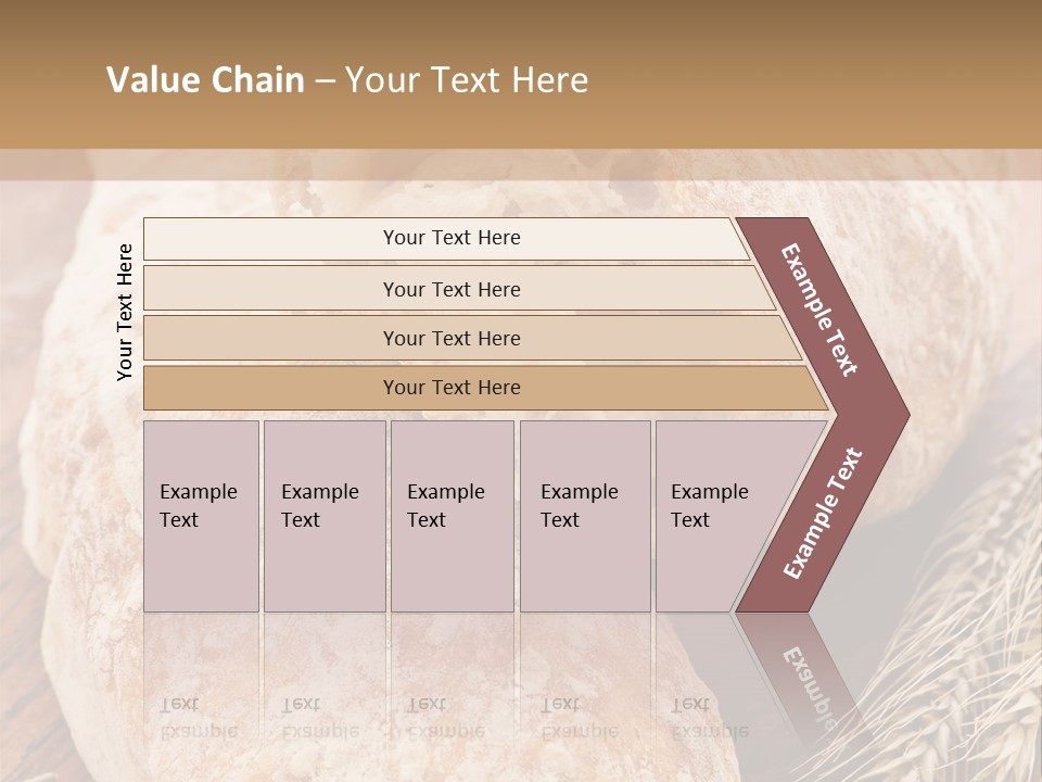 Backen Biologisch Brot PowerPoint Template