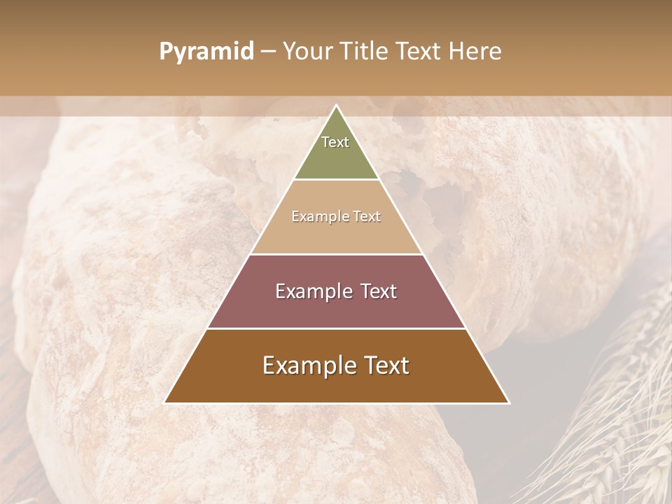 Backen Biologisch Brot PowerPoint Template