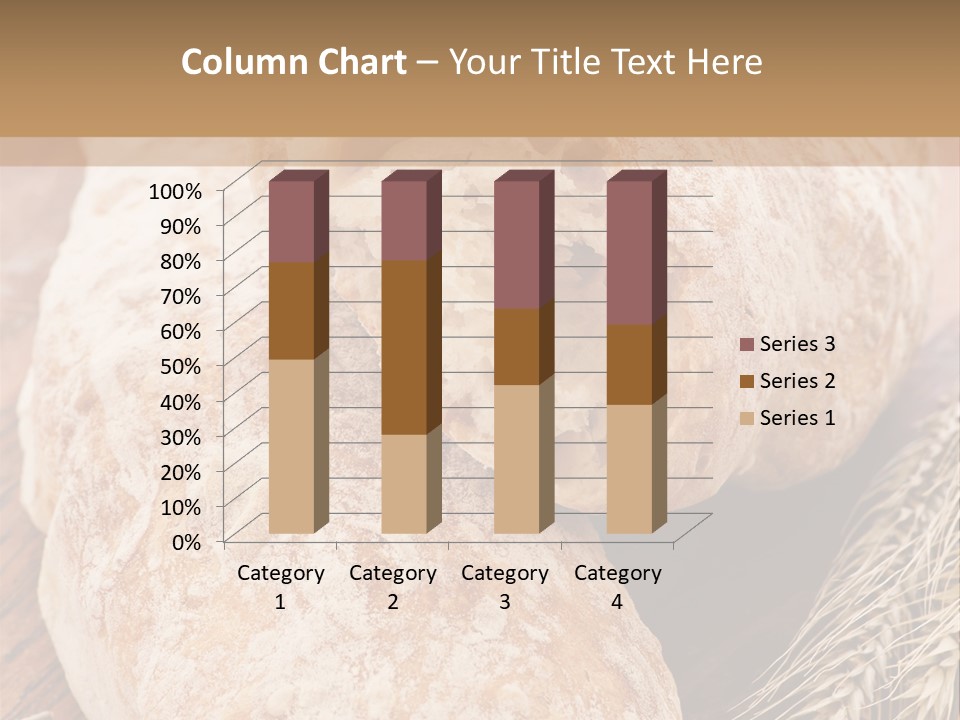 Backen Biologisch Brot PowerPoint Template