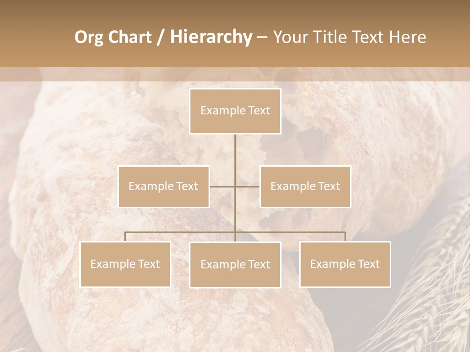 Backen Biologisch Brot PowerPoint Template