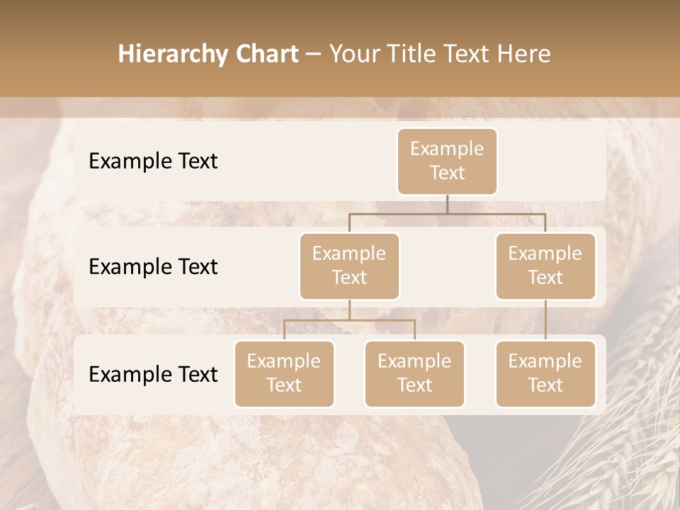 Backen Biologisch Brot PowerPoint Template