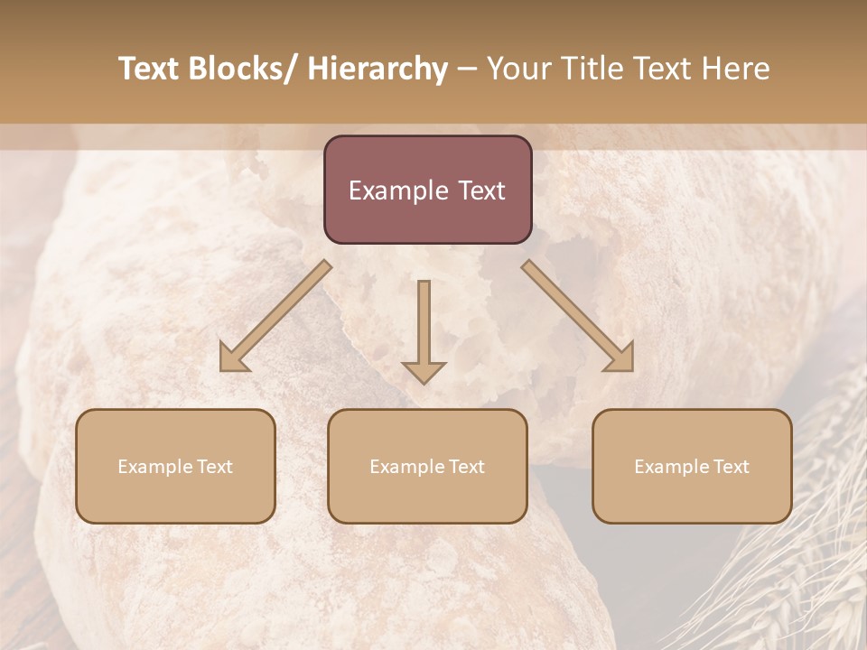 Backen Biologisch Brot PowerPoint Template