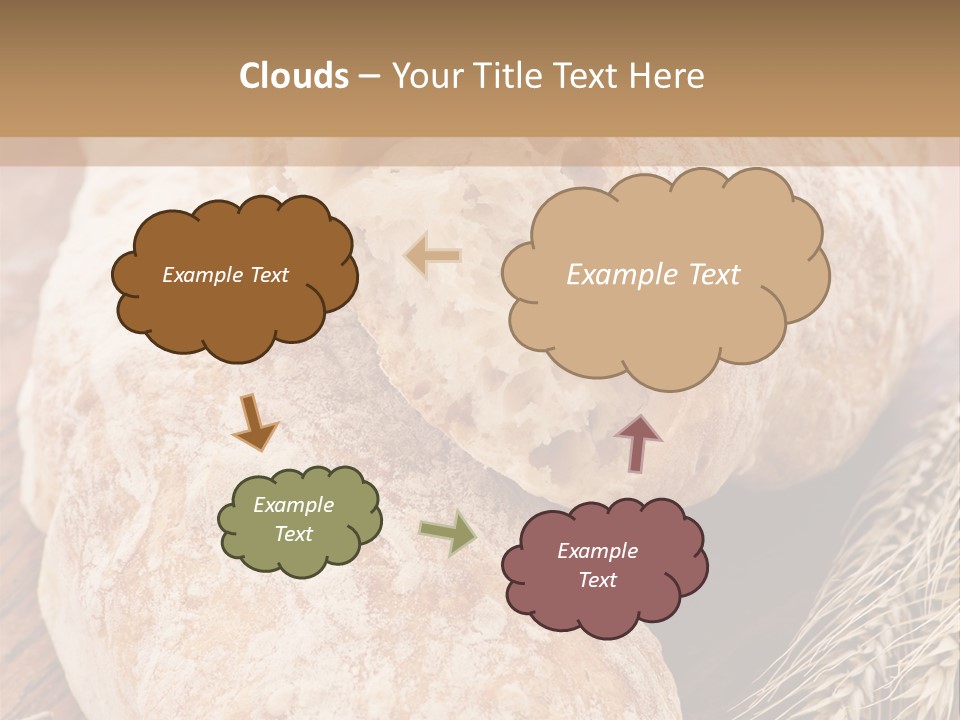 Backen Biologisch Brot PowerPoint Template