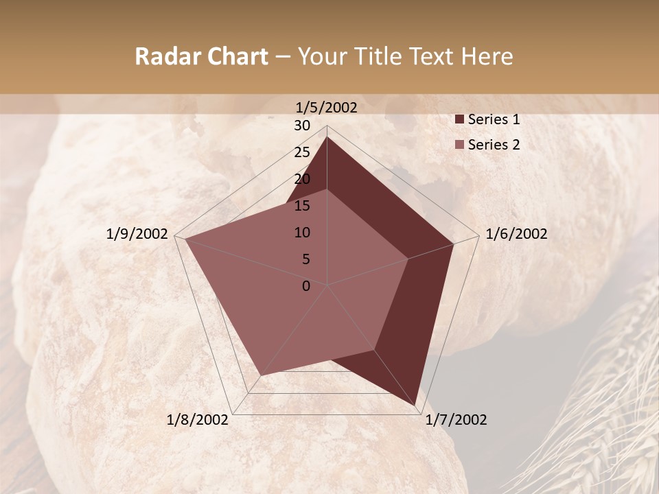Backen Biologisch Brot PowerPoint Template