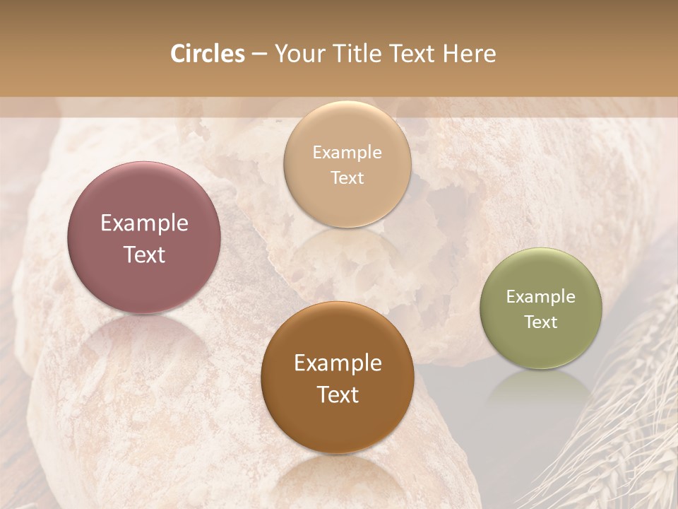 Backen Biologisch Brot PowerPoint Template