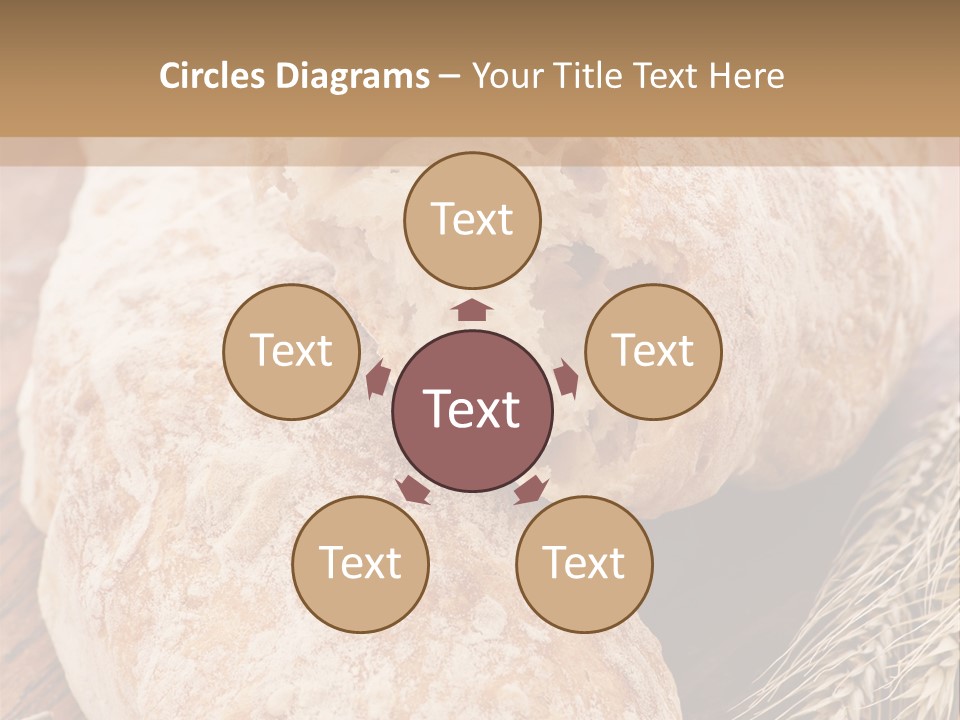 Backen Biologisch Brot PowerPoint Template