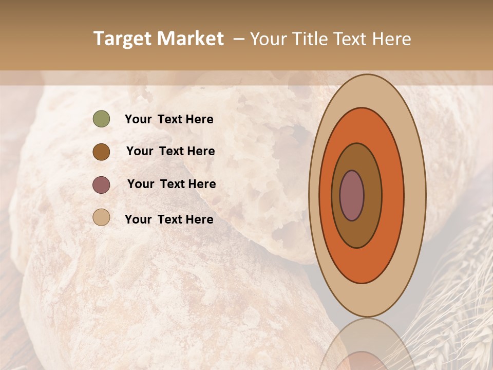 Backen Biologisch Brot PowerPoint Template