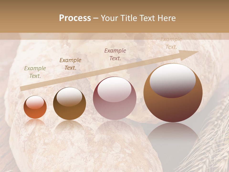 Backen Biologisch Brot PowerPoint Template