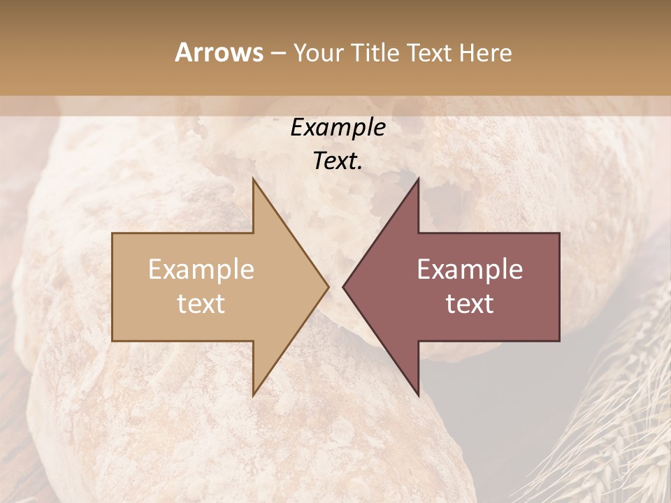 Backen Biologisch Brot PowerPoint Template