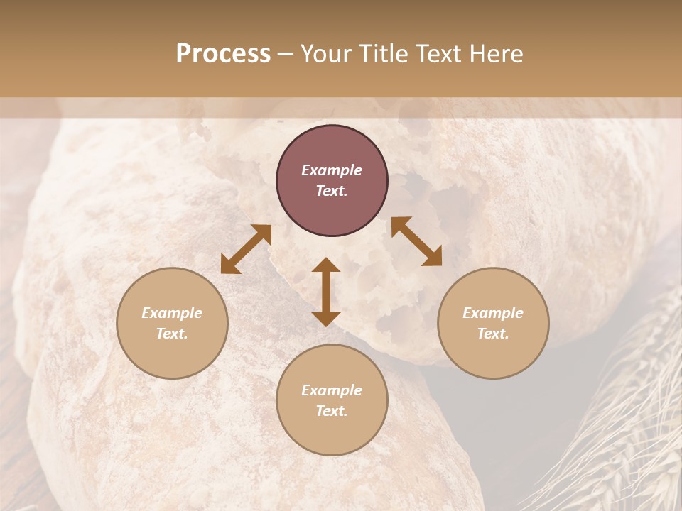 Backen Biologisch Brot PowerPoint Template