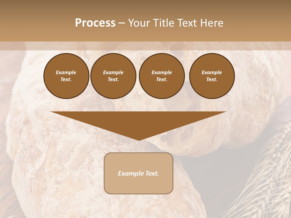 Backen Biologisch Brot PowerPoint Template