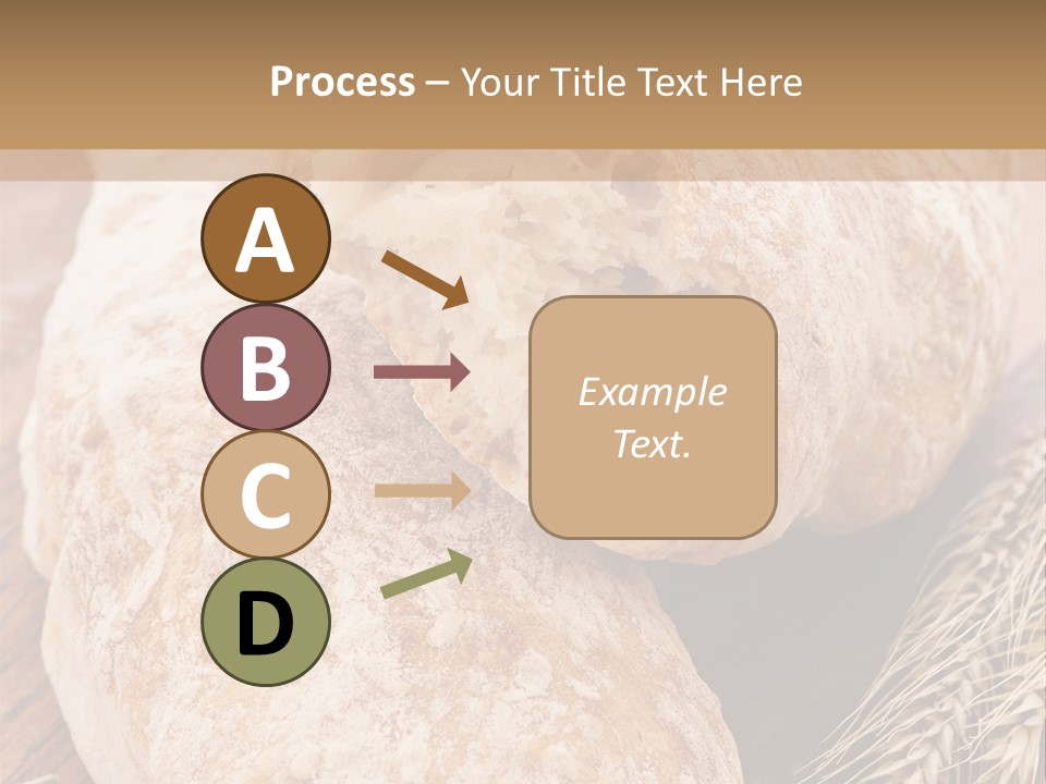 Backen Biologisch Brot PowerPoint Template