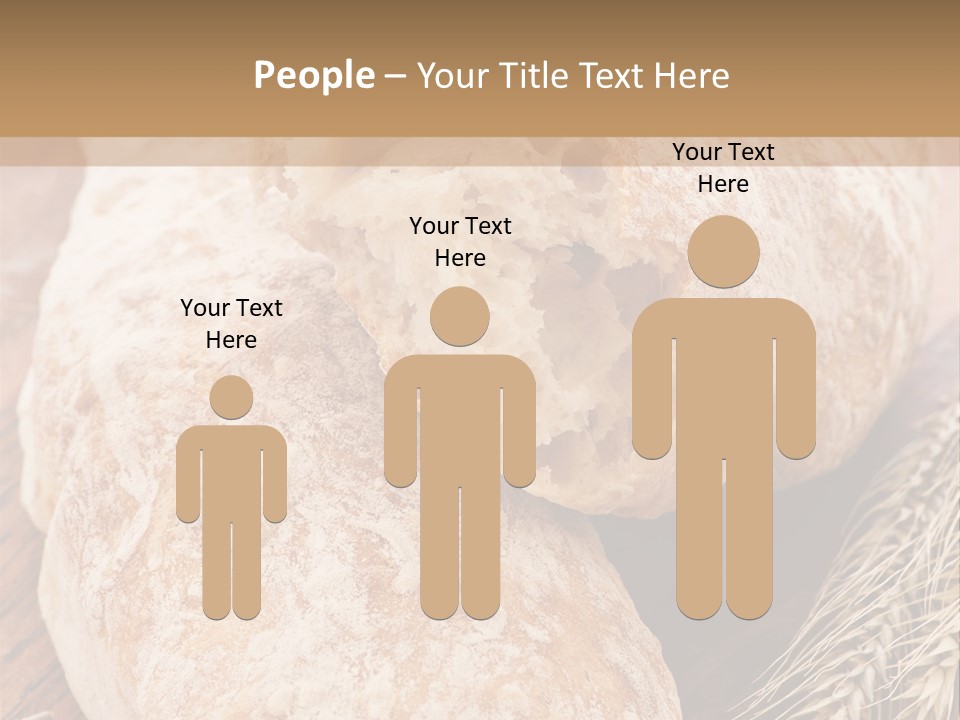 Backen Biologisch Brot PowerPoint Template