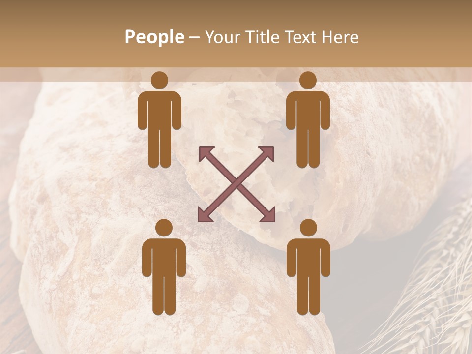 Backen Biologisch Brot PowerPoint Template