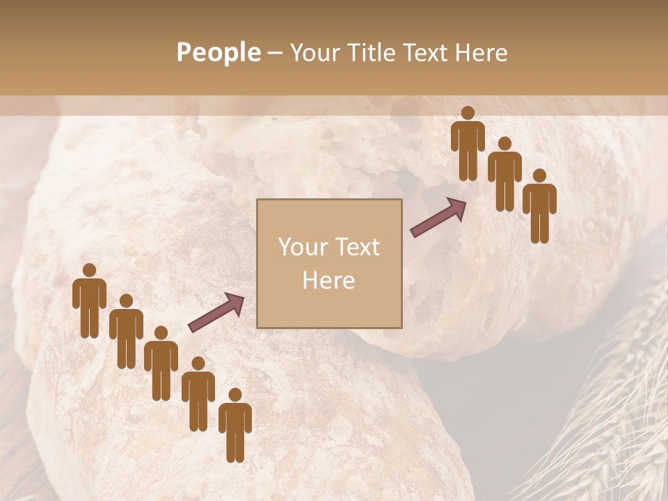 Backen Biologisch Brot PowerPoint Template