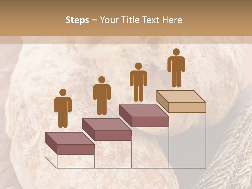 Backen Biologisch Brot PowerPoint Template