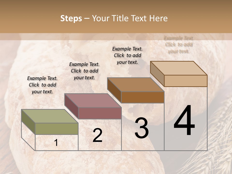 Backen Biologisch Brot PowerPoint Template