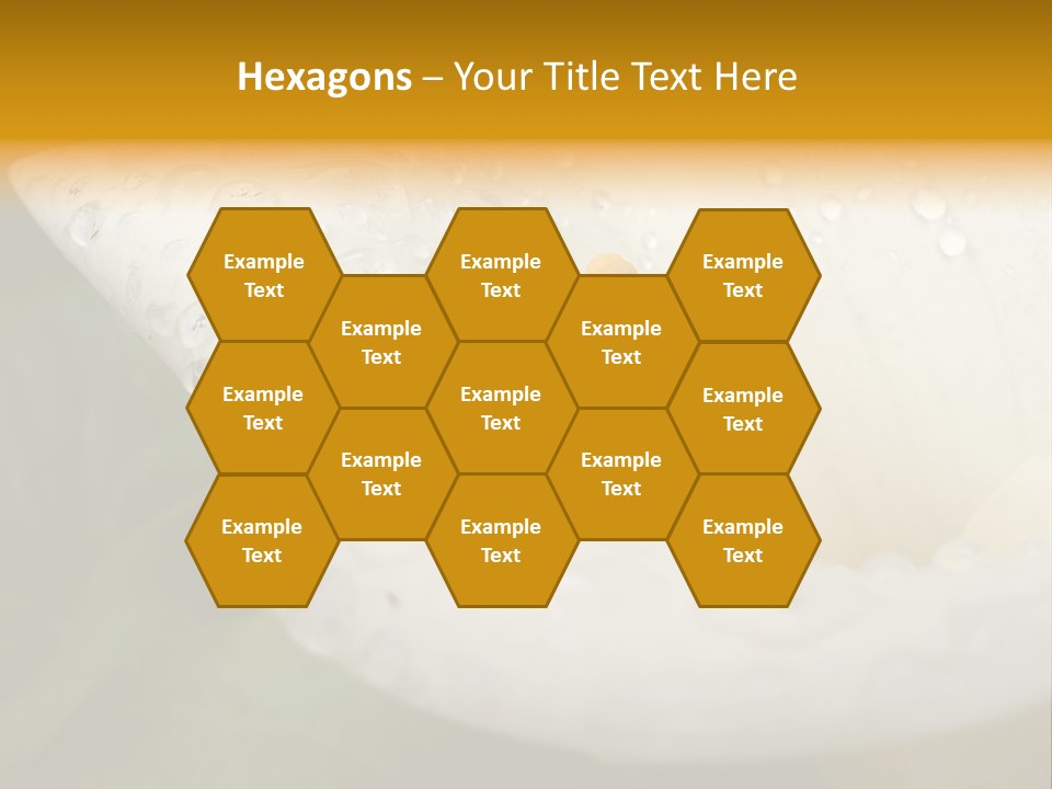 Perfume Bud Fresh PowerPoint Template