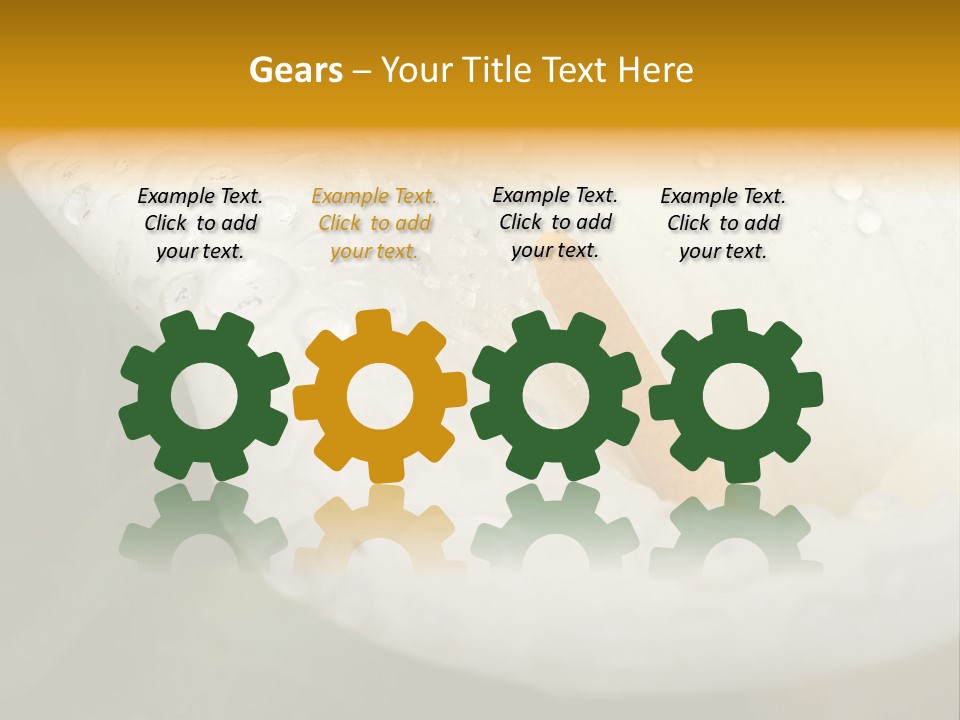 Perfume Bud Fresh PowerPoint Template