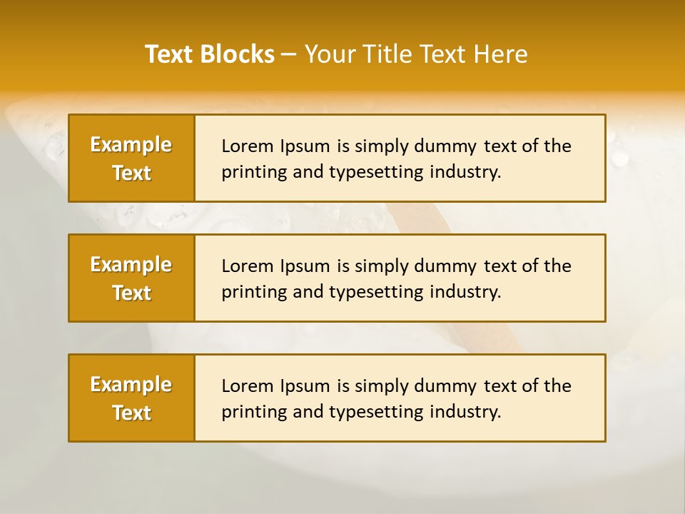 Perfume Bud Fresh PowerPoint Template