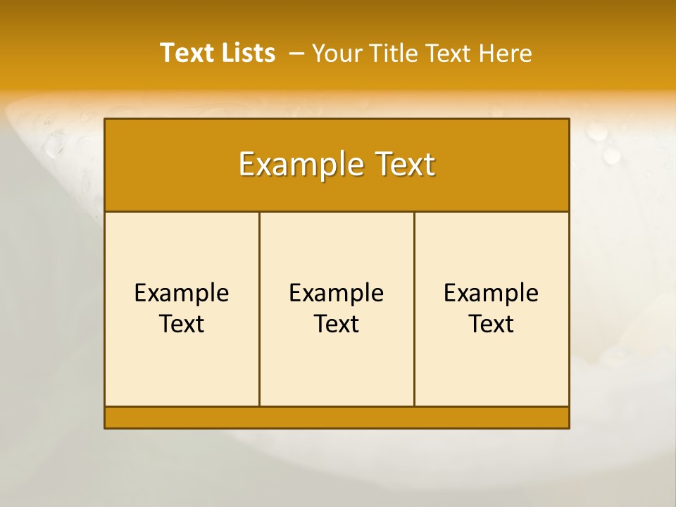 Perfume Bud Fresh PowerPoint Template