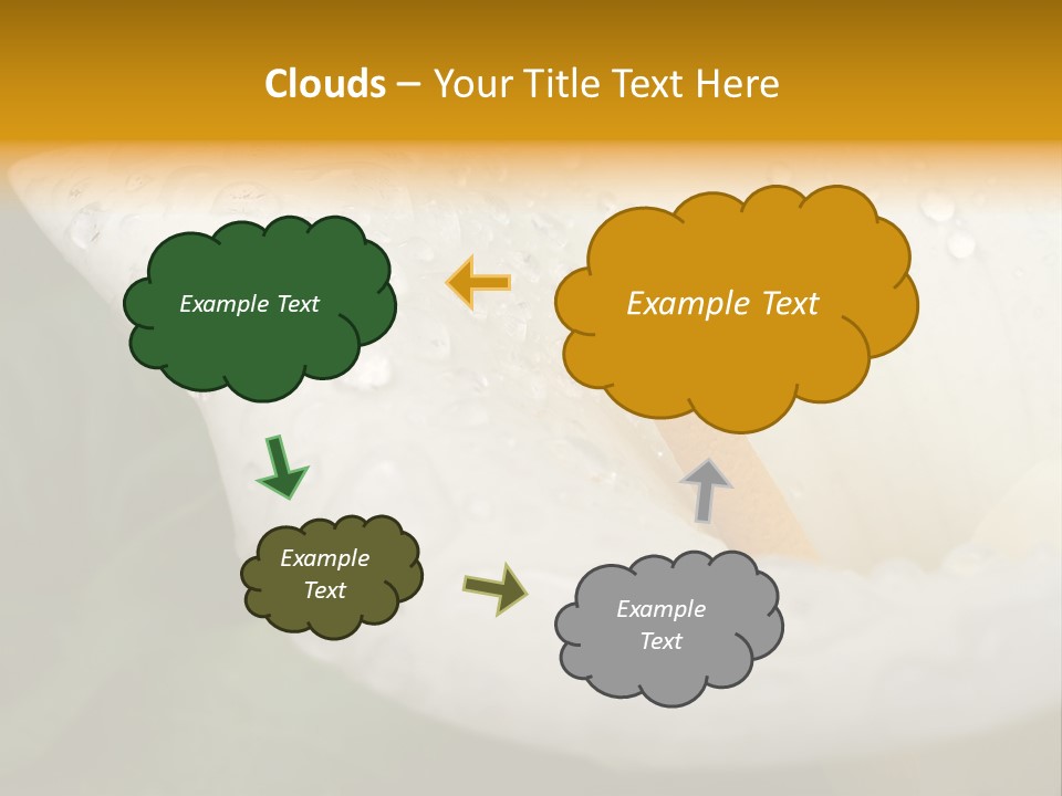 Perfume Bud Fresh PowerPoint Template