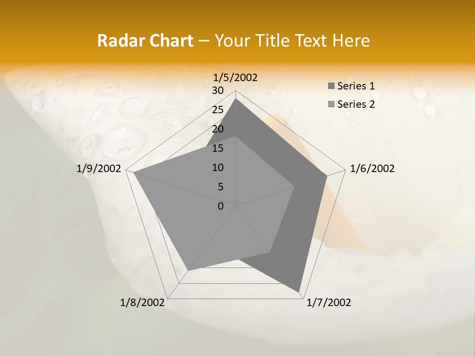 Perfume Bud Fresh PowerPoint Template