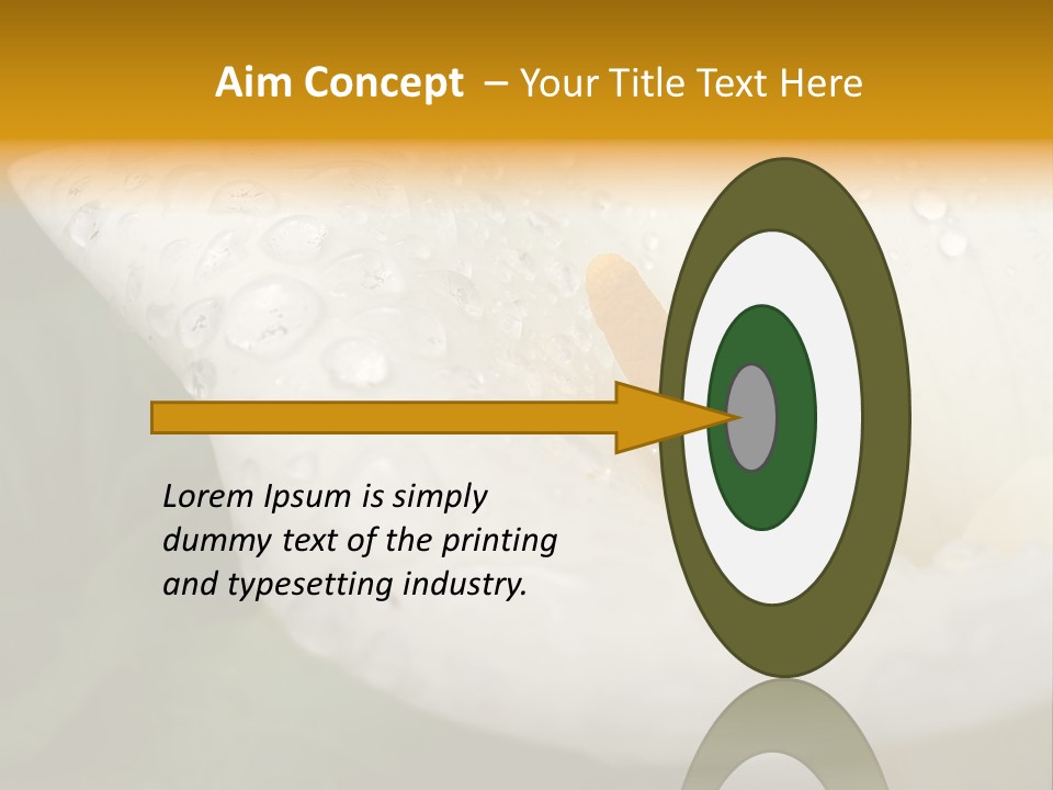 Perfume Bud Fresh PowerPoint Template