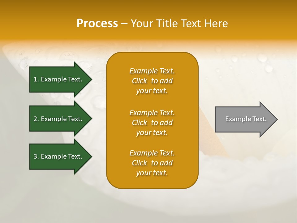 Perfume Bud Fresh PowerPoint Template