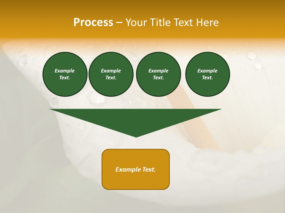 Perfume Bud Fresh PowerPoint Template