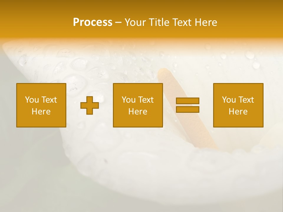 Perfume Bud Fresh PowerPoint Template
