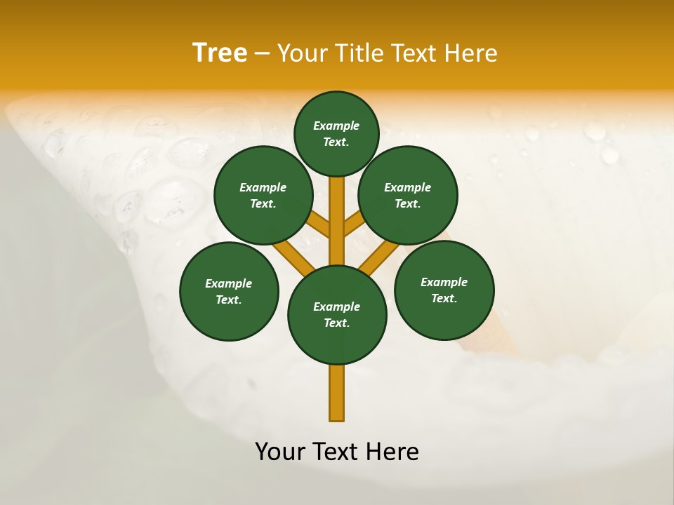 Perfume Bud Fresh PowerPoint Template