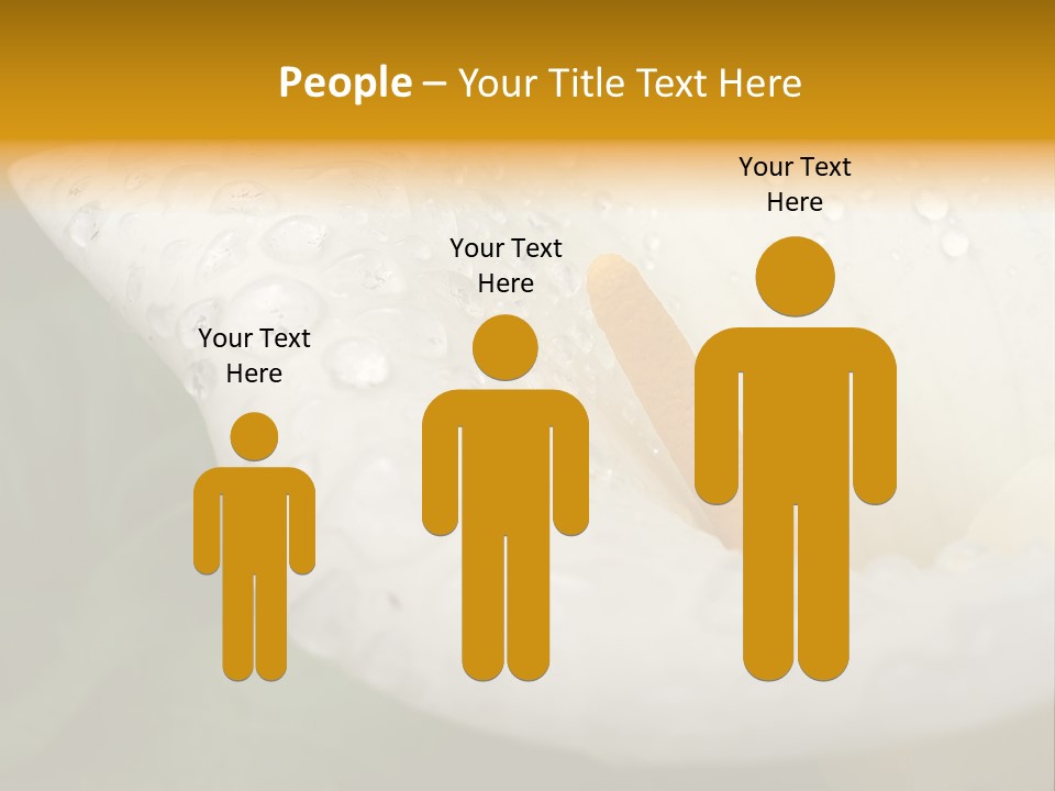 Perfume Bud Fresh PowerPoint Template