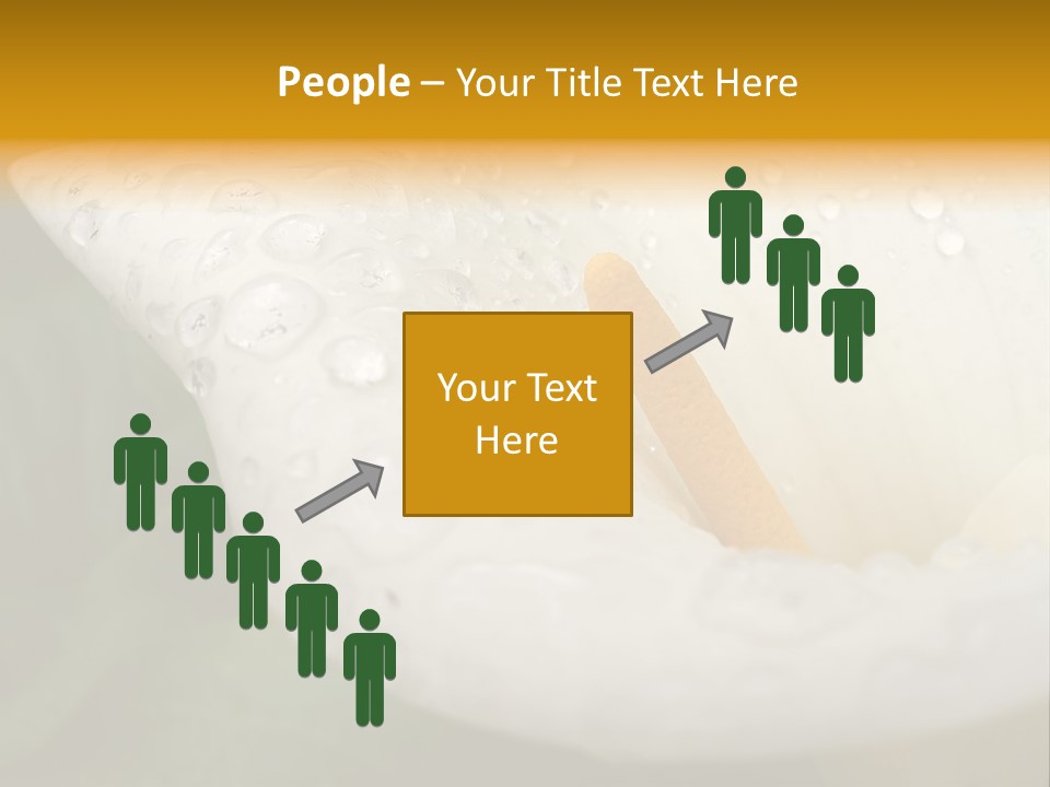 Perfume Bud Fresh PowerPoint Template