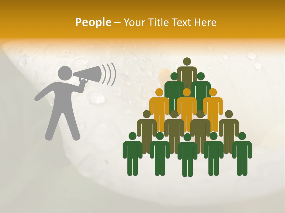 Perfume Bud Fresh PowerPoint Template