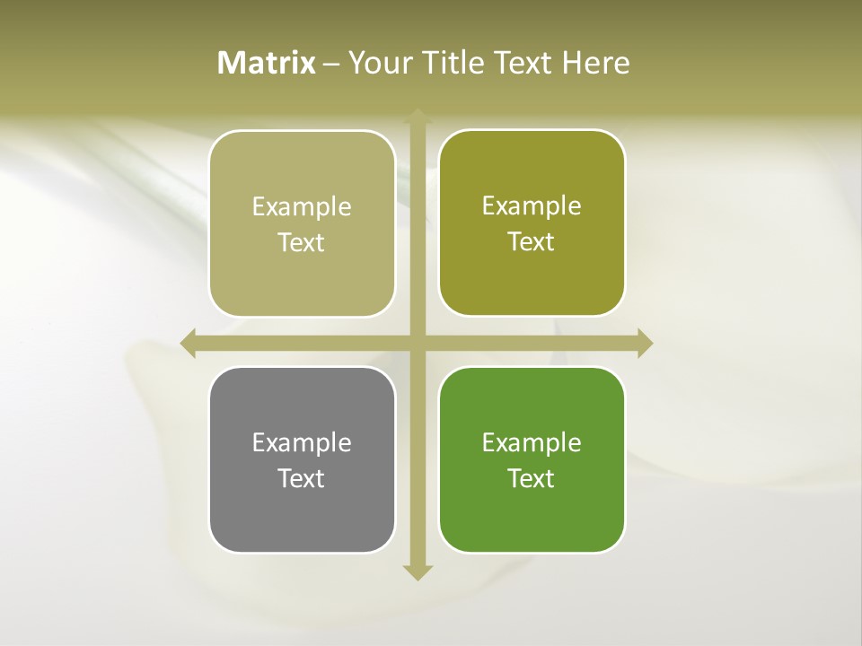 Blumengru Valentinsgru Elegant PowerPoint Template