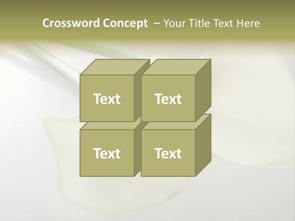 Blumengru Valentinsgru Elegant PowerPoint Template