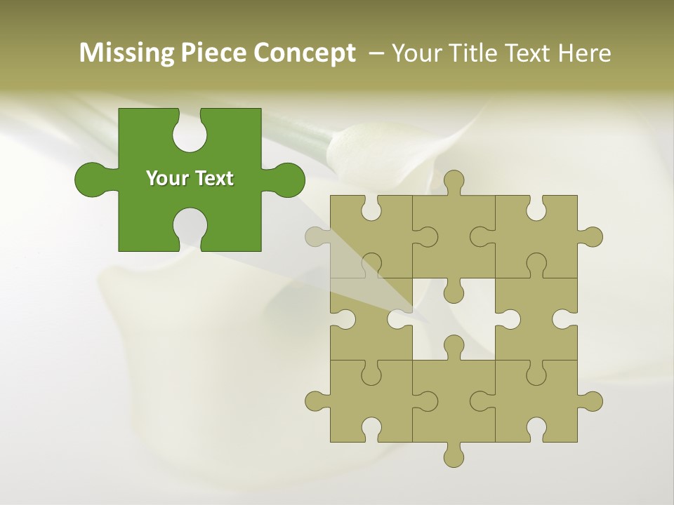 Blumengru Valentinsgru Elegant PowerPoint Template