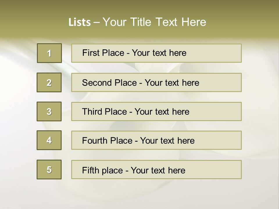 Blumengru Valentinsgru Elegant PowerPoint Template