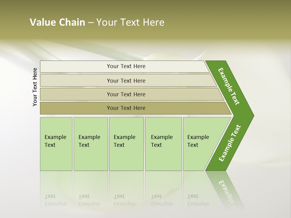 Blumengru Valentinsgru Elegant PowerPoint Template