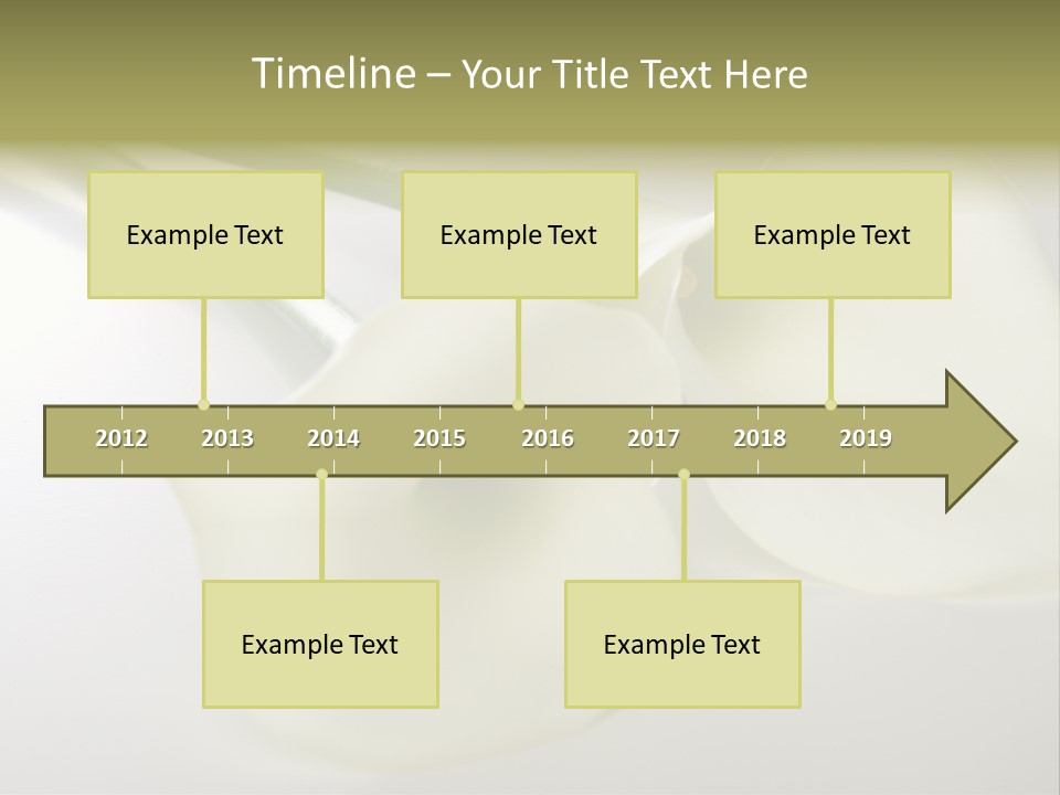 Blumengru Valentinsgru Elegant PowerPoint Template