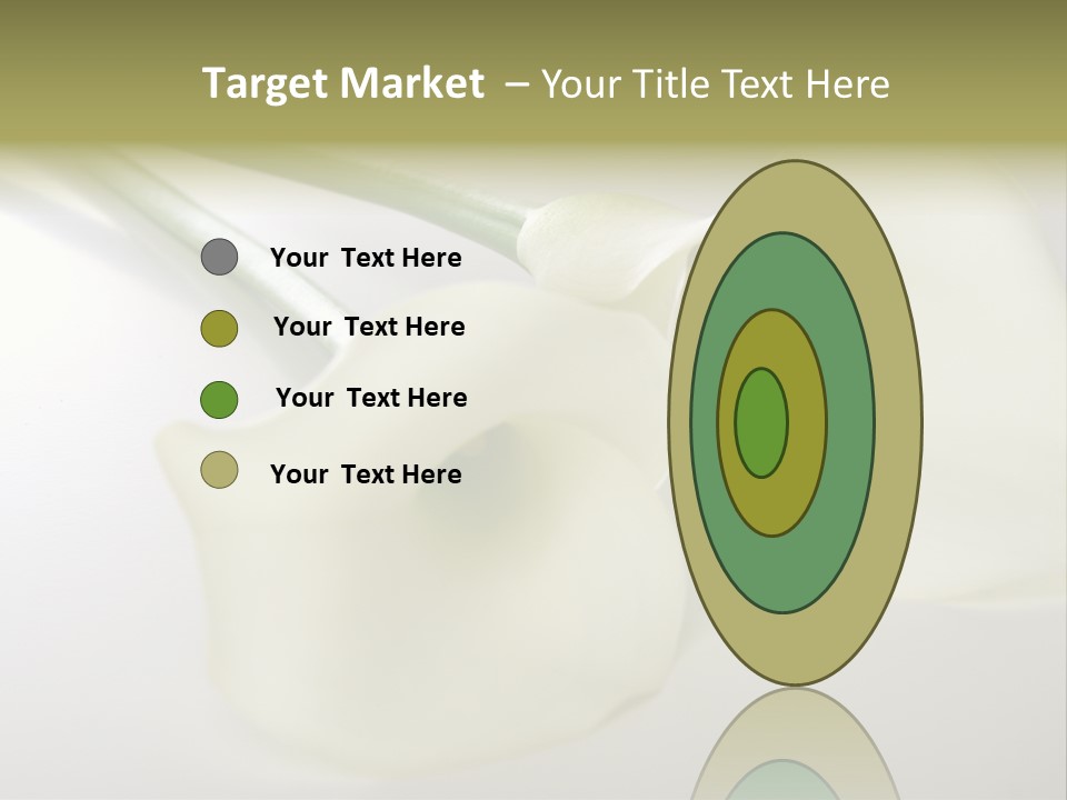 Blumengru Valentinsgru Elegant PowerPoint Template