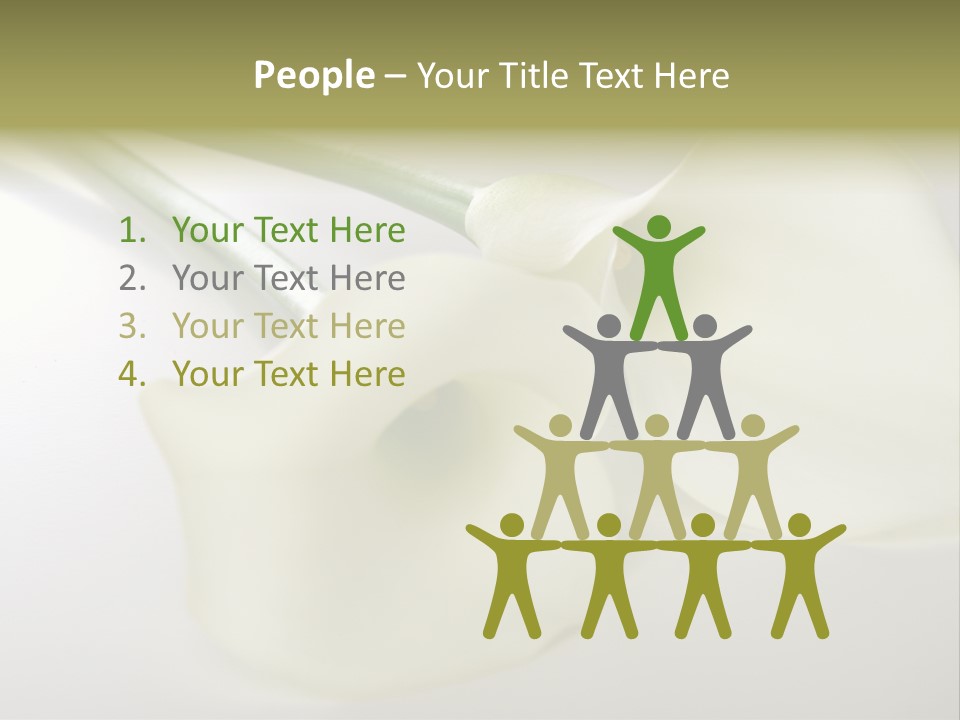 Blumengru Valentinsgru Elegant PowerPoint Template