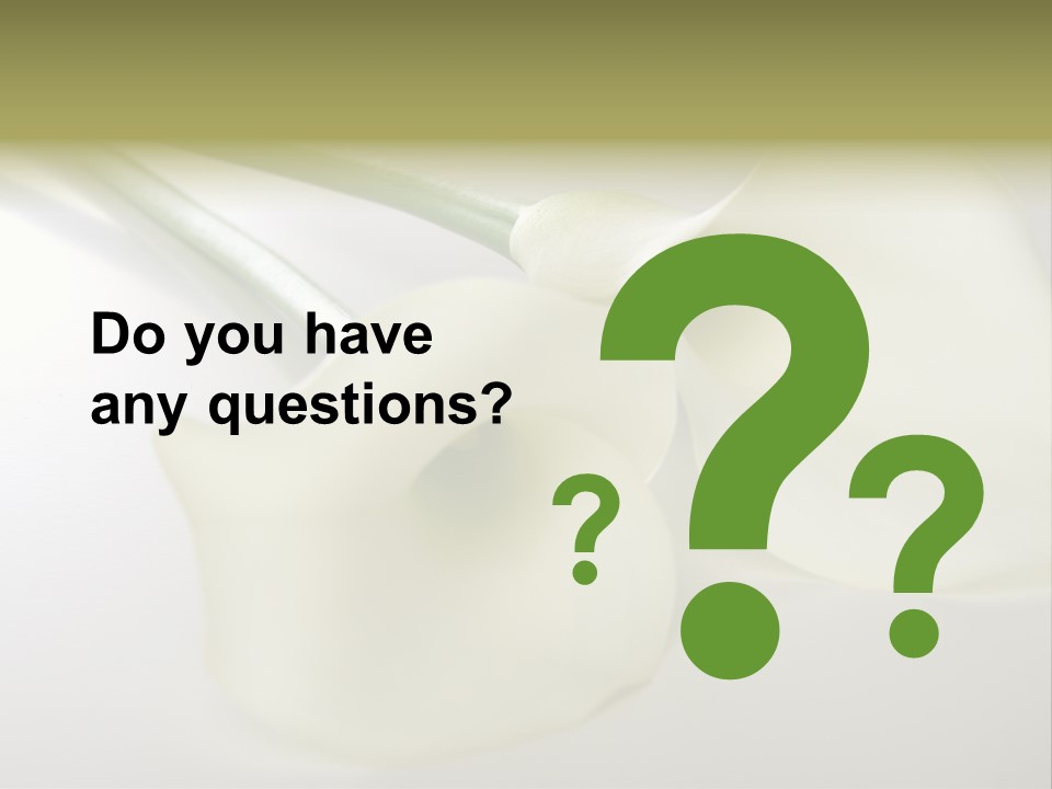 Blumengru Valentinsgru Elegant PowerPoint Template