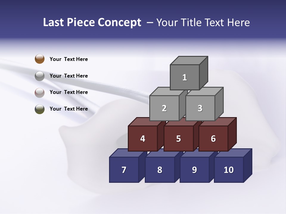 Liebe Formen Zantedeschia Aethiopica PowerPoint Template